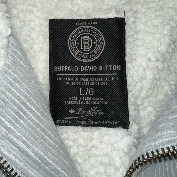 Buffalo Men’s Corduroy Sherpa Jacket - Picture 9 of 10